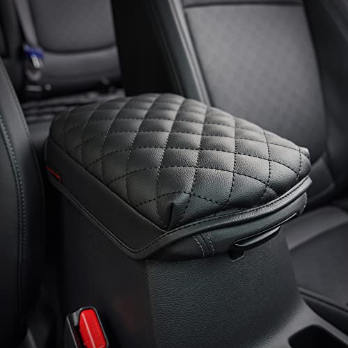 KMMOTORS Seltos(2020~2025) Center Console Cover, Armrest Cushion, Console Protector, Vegan Leather, Seltos Accessories by KMMOTORS - Used condition - Image 4