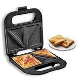 Milton Royal Express 800W Toaster Sandwich Maker | Auto Cut Off | Non-Stick Fixed Grill Plates | Easy Clean | Power Indicators | 1 year Manufacturer Warranty - Black Amazon Deal