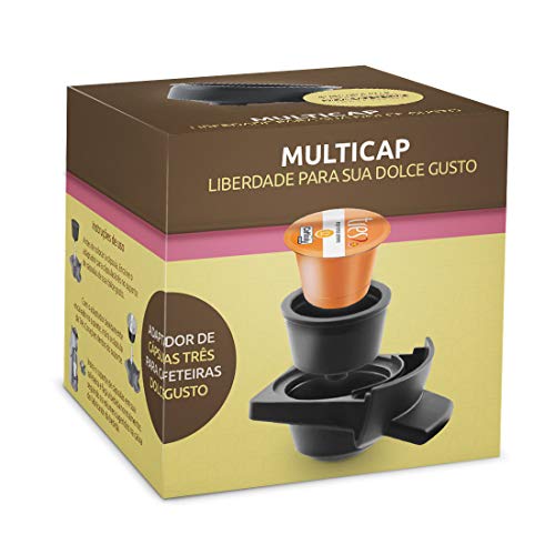 Multicap - Adaptador de cápsulas Três para Cafeteiras DG