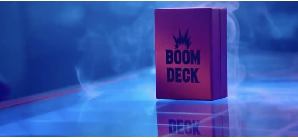 blue-ther Boom Deck Magic Tricks Visual Card Reveal Magia The Signed Card Appearing from Deck Stage Illusions Gimmicks Props
