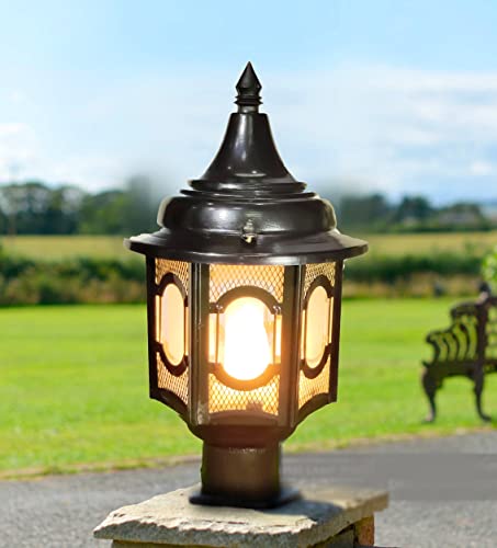 Image of Lyse Decor Water Resistance Gate Light, Gate Lamps for Main Gate, Outdoor Lights, Pillar gate Light, Pole Lamps and Decorative Lights (Pack of 1)