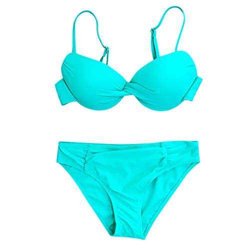 unterwäsche Frauen Set Push up Strand cyell Bikini Damen Cute Clothes...