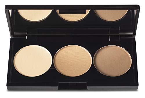 Stargazer Kontur-Palette mit 3 Farbtönen, mittelgroß, mit Vollspiegel.