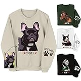 CHIARA CONTI11 Customizable Pet Sweatshirt, Personalized Sweatshirt With Picture, Custom Hoodie Pet, Dog Mom Sweatshirt, Valentine Shirt 2