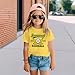 Baseball Shirts for Toddler Girl Boy Baseball Player T Shirt Game Day Sports Fan Short Sleeve Tee Top B-Yellow