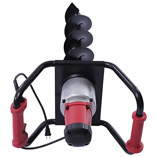 Nolantisi Post Hole Digger W/6" Bit Electric 1500W Auger Digging Drill, Electric Drill Borer For Garden & Lawn #TOP2