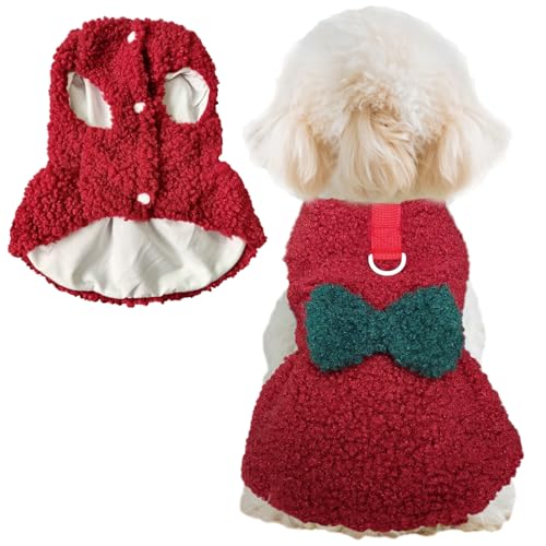 Robe pull pour chien pour éviter le froid et attacher la laisse - 2