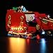 Led Light Kit Compatible with Lego Santa Sleigh 40499 - Lego Sets Not Included, Vonado Led Lighting Kit Compatible with Lego Christmas Set