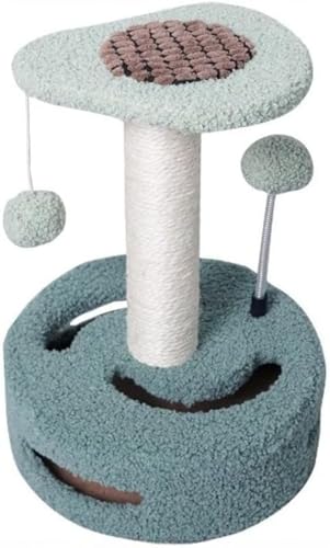 Xiraivke猫用クライミングフレーム 小型ひまわりクリエイティブデザイン 爪とぎボード・ジャンプ台一体 耐久性爪研ぎ器 ペットおもちゃ?