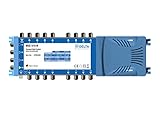  DCT Delta 5in16 Multischalter mit Netzteil und aktiver Terrestrik für 1 Satellit / 16 Teilnehmer [DVB-S2, Digital, HDTV, FullHD, 4K, UHD]