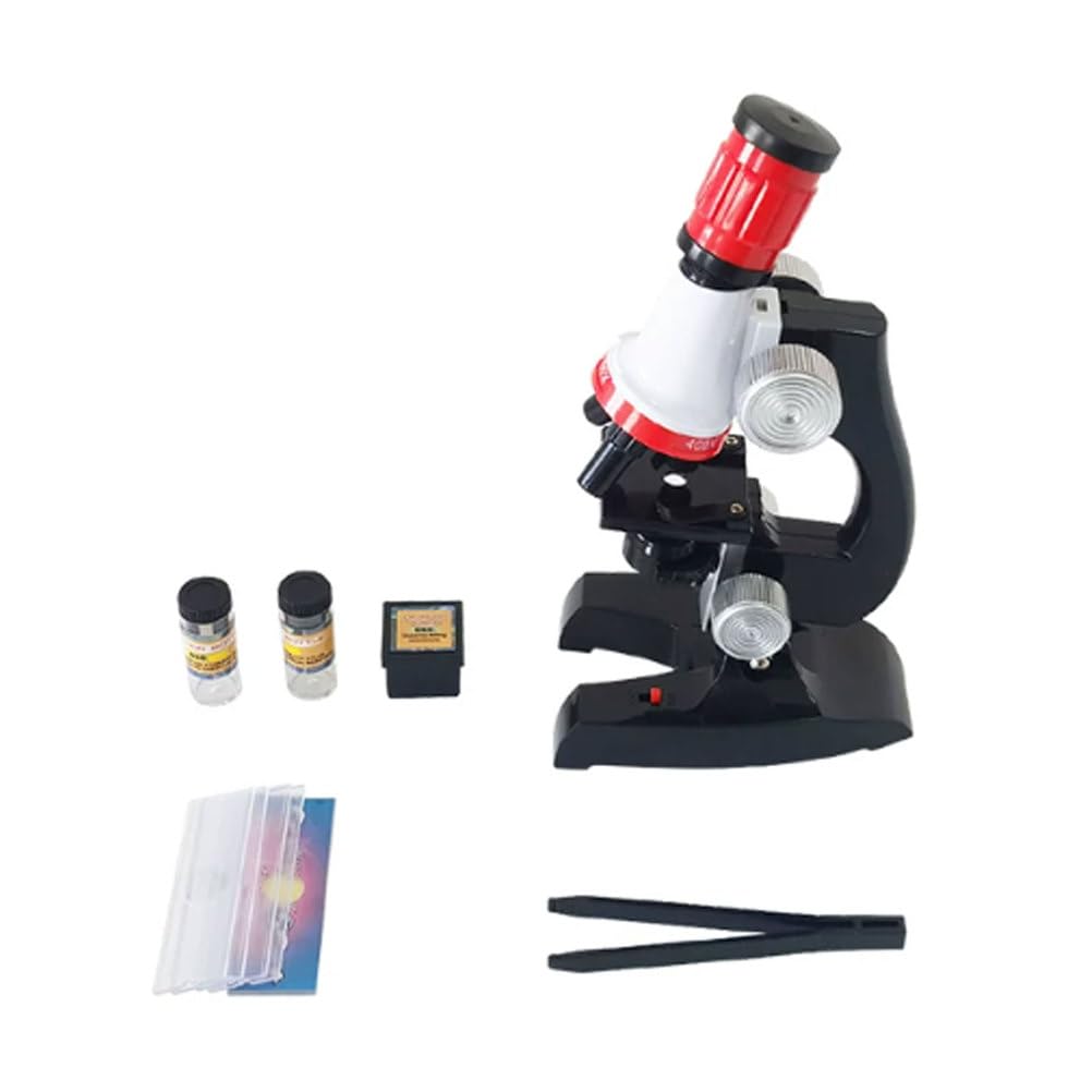 Kit de Microscopio con Aumento Ajustable para Niños Montessori