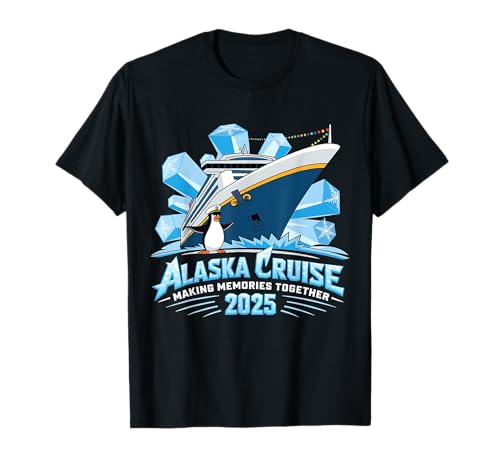 Alaska Cruise 2025 Matching Family Friends Group Alaskan Camiseta