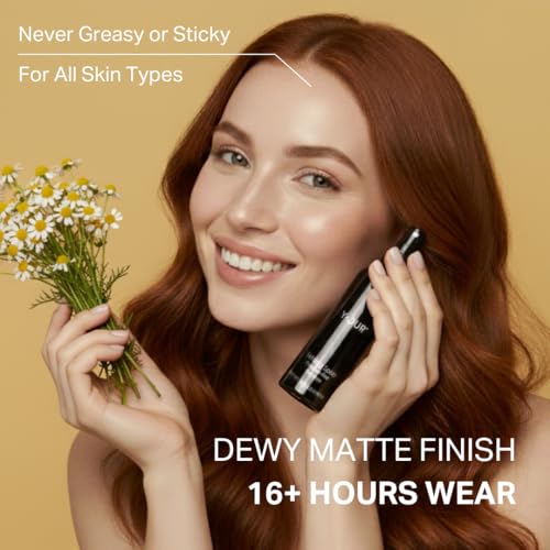 Y'OUR Waterproof Makeup Setting Spray: 16HR+ Lock, Anti-Smudge & Transfer Proof Fixing Mist. Hydrating Matte Finish with Vitamin E. Ultra Fine, Alcohol-Free Vegan Spray for Oily, Mature Skin. Mothers