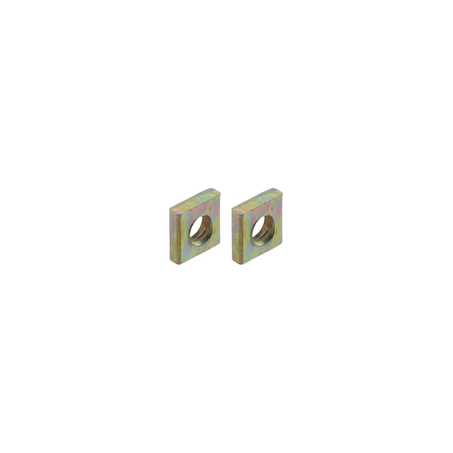 Sscon 500Pcs M4x7mmx2mm Zinc Plated Square Nuts Square Thin Nuts - M4