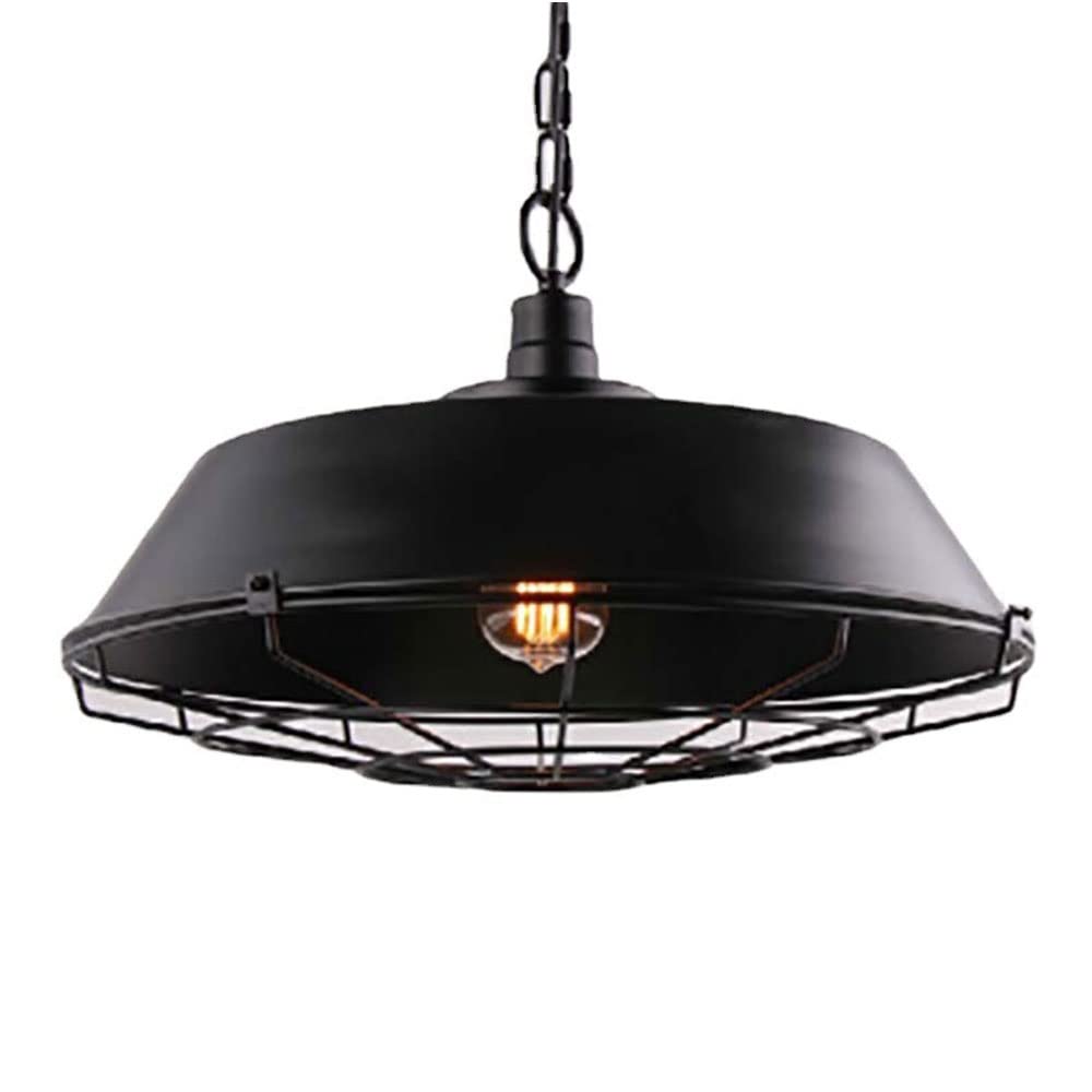 Lampe murale rétro de fer forgé E27 style industriel pour café et salon - 7