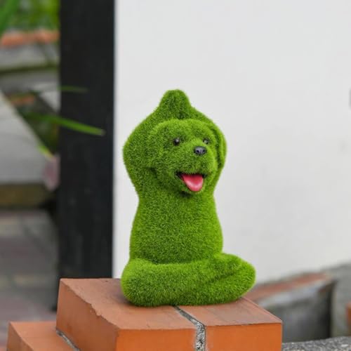 Statue détaillée en résine de chien rigide résistante aux UV - 4