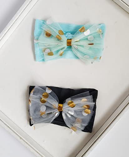 ANNA CREATIONS Multi-coloured hairband Elastic Hair Accessory (Set of 6) for Baby Girls and Kids (MULTI-10) - Image 4