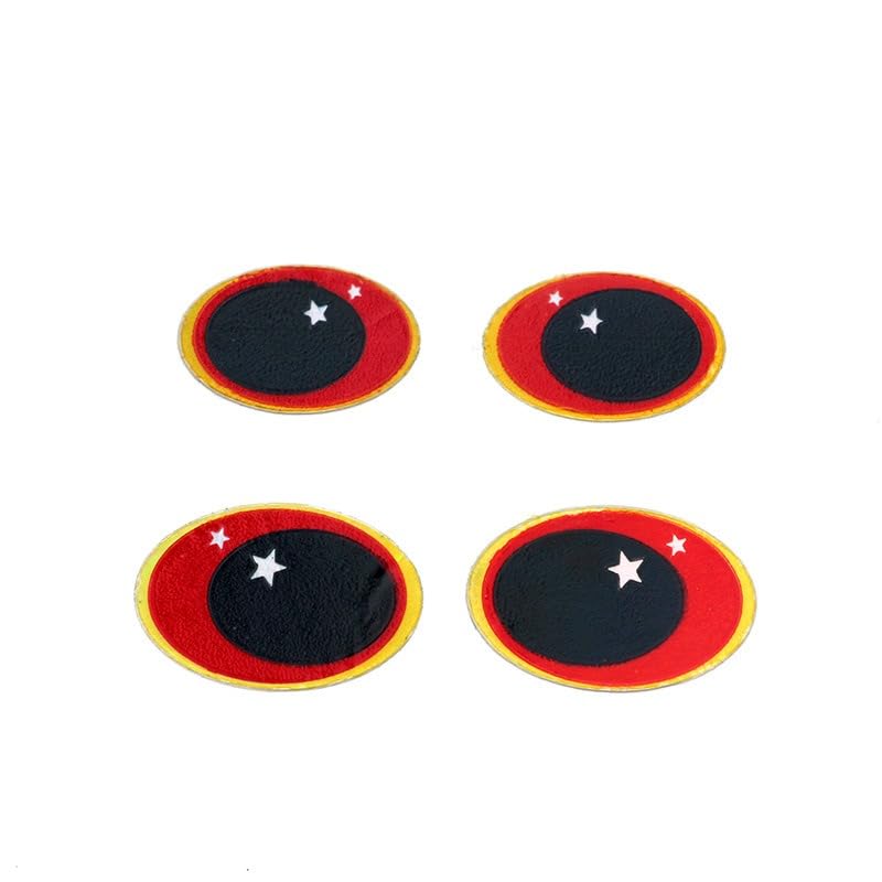 240 piezas ojos para señuelos de pesca marina 7.5/9mm