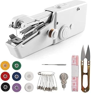 Sponsored Ad - White Handheld Sewing Machine, Mini Portable Electric Sewing Machine for Adult, Easy to Use and Fast Stitch...