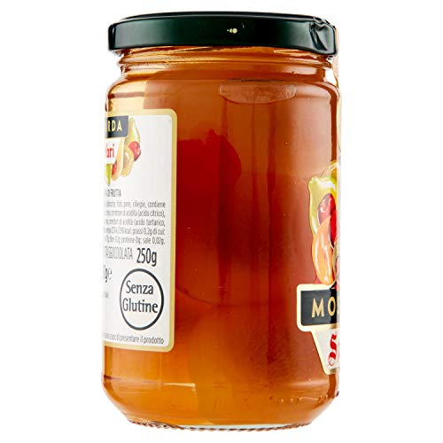 Mostarda, Frutas em Conserva (Pêssego, Figo, Pera, Cereja) Cloetha 380g