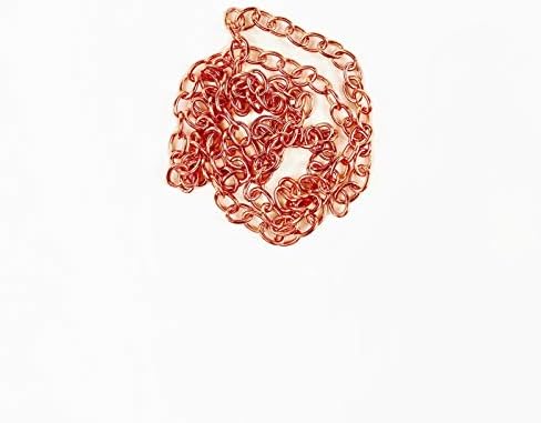Copper Chain - Model Shipways Fittings #MS0481-15 Links/inch (6 Links/cm). 1 Ft Per Pack image 2