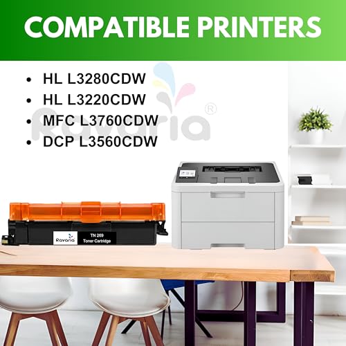 Image of TN 269 Compatible Toner Cartridge for Brother HL L3280CDW HL L3220CDW MFC L3760CDW DCP L3560CDW Printer (TN 269 Black Toner Cartridge Pack of 1)