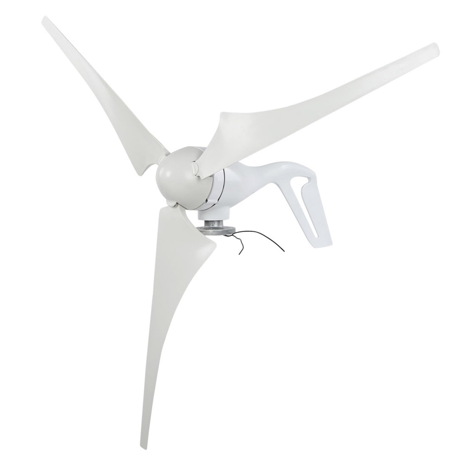 Fafeicy Generatore Eolico S3 300W Generatore Eolico 300W 3 Pale 630mm, con Pale in Fibra di Nylon e Cuscinetto a Sfere a Doppia Scanalatura per Uso Domestico Fuori Rete (24V)