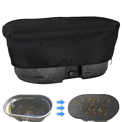 Tampa do estoque Oxford - Tampa do barril chuva | Oxford 210D à prova d'água resistente a UV, capa