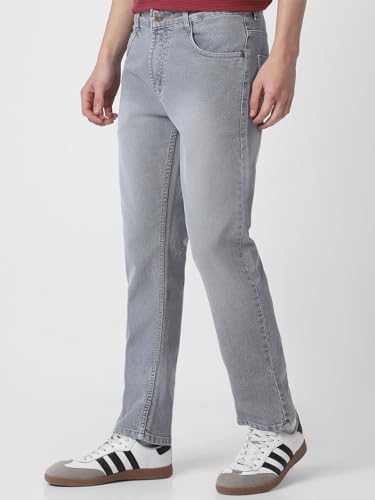 Image of Neostreak Men's Regular Fit Heavy Washed Jeans Stretchable