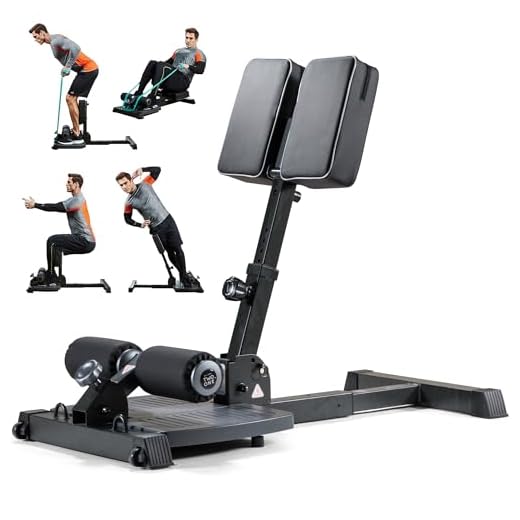 leikefitness Deluxe Multi-Function Deep Sissy Squat Bench Home Gym Workout Station Leg Exercise Machine Black-8300