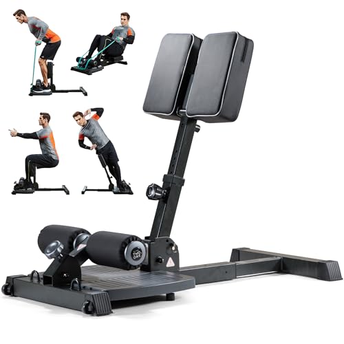 leikefitness Sissy Squat Machine, Deluxe Multi-Function Deep Sissy Squat Bench Workout Station, Leg Exercise Machine for Home Gym (Black-8300) by leikefitness - Used condition - US$120.90