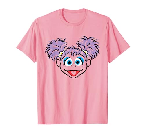 T-shirt Sesame Street Abby Cadabby à manches courtes et col rond pour adulte