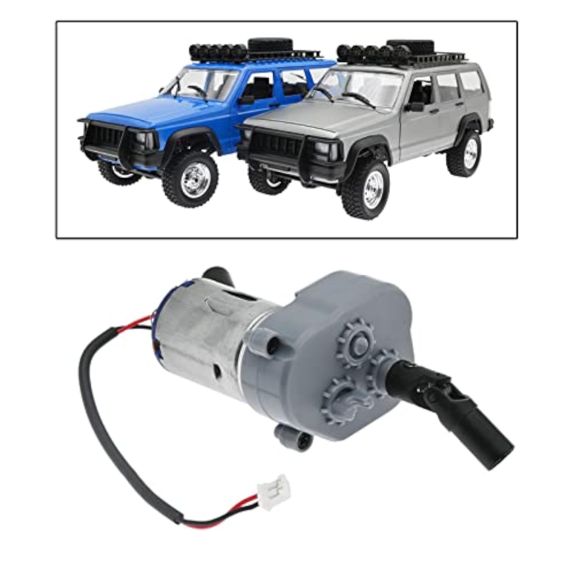 1:12 RC Car Receiver Board Front & Rear Axle