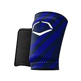 EvoShield MLB Protective Speed Stripe Wrist Guard, Navy, Medium