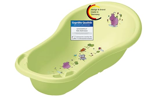 Kinderwelt Hippo Babywanne 100 cm Grün
