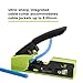 trueCABLE Crimp Tool for Pass Through RJ45 All-in-One Ethernet Tool: Crimp, Cut, Score - Works with Cat5e, Cat6, Cat6A Shielded and Unshielded Connectors