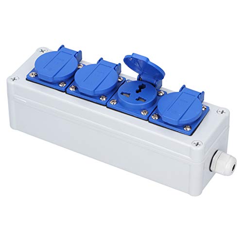 Boîte à quatre prises extérieure ABS pour l'alimentation du jardin - 3