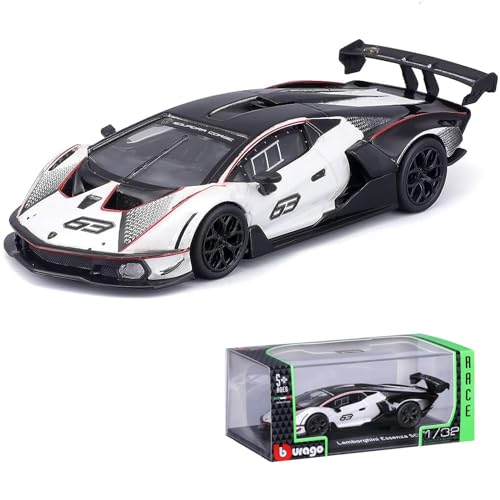 Lamborghini Essenza SCV12 Bburago idée cadeau passionné voiture de sport 1:32 noire