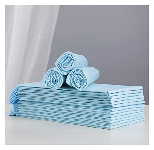 ペットおむつ子犬の訓練ピーパッドの使い捨て可能なおむつパッド猫の犬のおむつケージパッド (Color : Blue, サイズ : 60x60cm 40pcs)