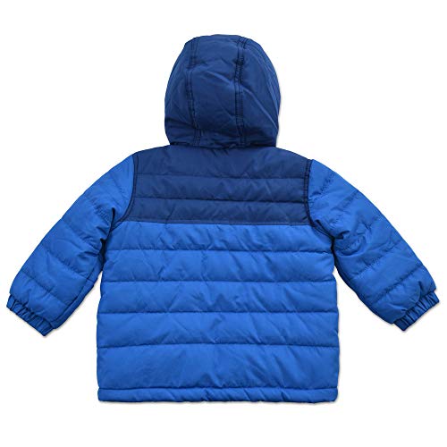 Image of Arctic Quest Boys' Bib Snow Pants and Ski Jacket Water-Resistant Snowsuit For Kids Winter Hooded Jacket