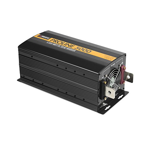 Wagan EL3744 12V 5000 Watt Power Inverter with Remote Control, 10000 Watt Surge Peak Proline Power Converter for Home RV Camping Van Life Off Grid