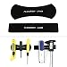 Qlhshop Cell Phone Gel Pads, Nano Rubber Pad Cell Phone Stand Holder,Nano Pad Stick for Car,Washable No Trace Fixate Sticky Pad, Can Stick to Dashboard, Glass, Tiles, Mirror, Wall Infinite Use