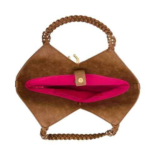 Bolso tote Betsey Johnson de gamuza con forma de tulipán miniatura 4