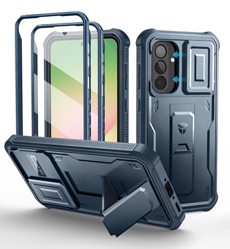 Coque Samsung A56 avec caméra coulissante et support vidéo antichoc