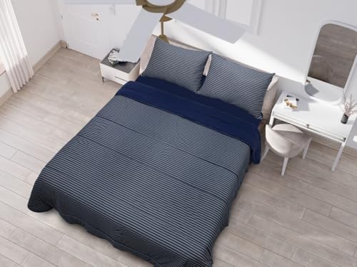 Edredom Estampado 1 Peça Portallar Casa Duo Madrid/Verde Casal