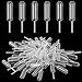 Mikihat 100 Piezas 4 ml Pipetas Plástico, Pipetas de Transferencia de Plástico, Desechable Pipetas Plástico, Pipetas Transferencia Plástico para Tartas, Cupcakes, Fresas, Chocolates