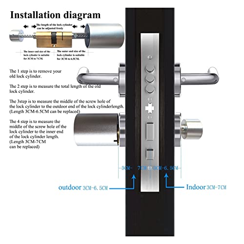 Serrure de porte extérieure connectée pour sécuriser votre maison