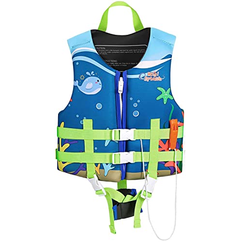 Image of HeySplash Toddler Swim Vest, Kids Swimming Jacket 20-30 /30-50 /50-90lbs