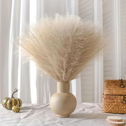 Boho Room Decor, 10Pzs 42cm Flores Artificiales de Pampas miniatura 2