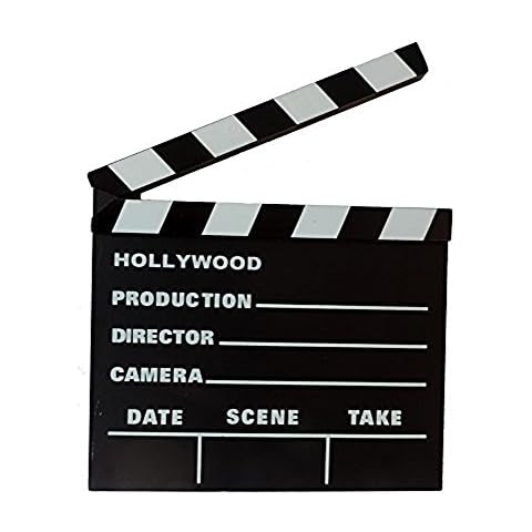 Rhode Island Novelty 7 Inch x 8 Inch Hollywood Movie Clapboard, One Per Order Cover